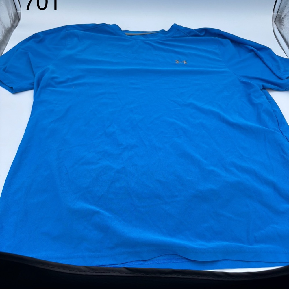 Under armour headgear blue short sleeve Tshirt men’s sz‎ XL